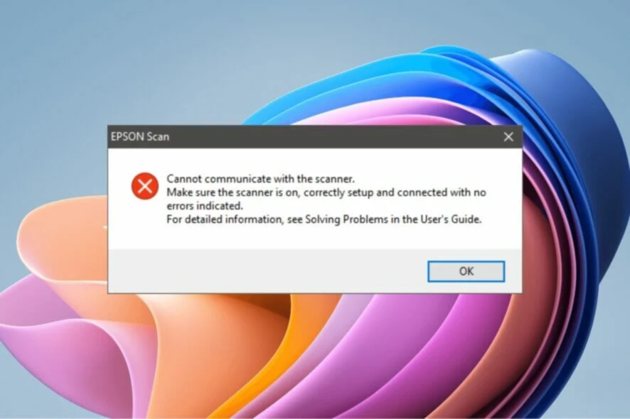 escaner epson no funciona windows 11