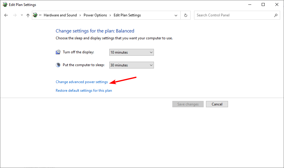 usb selective suspend settings 5