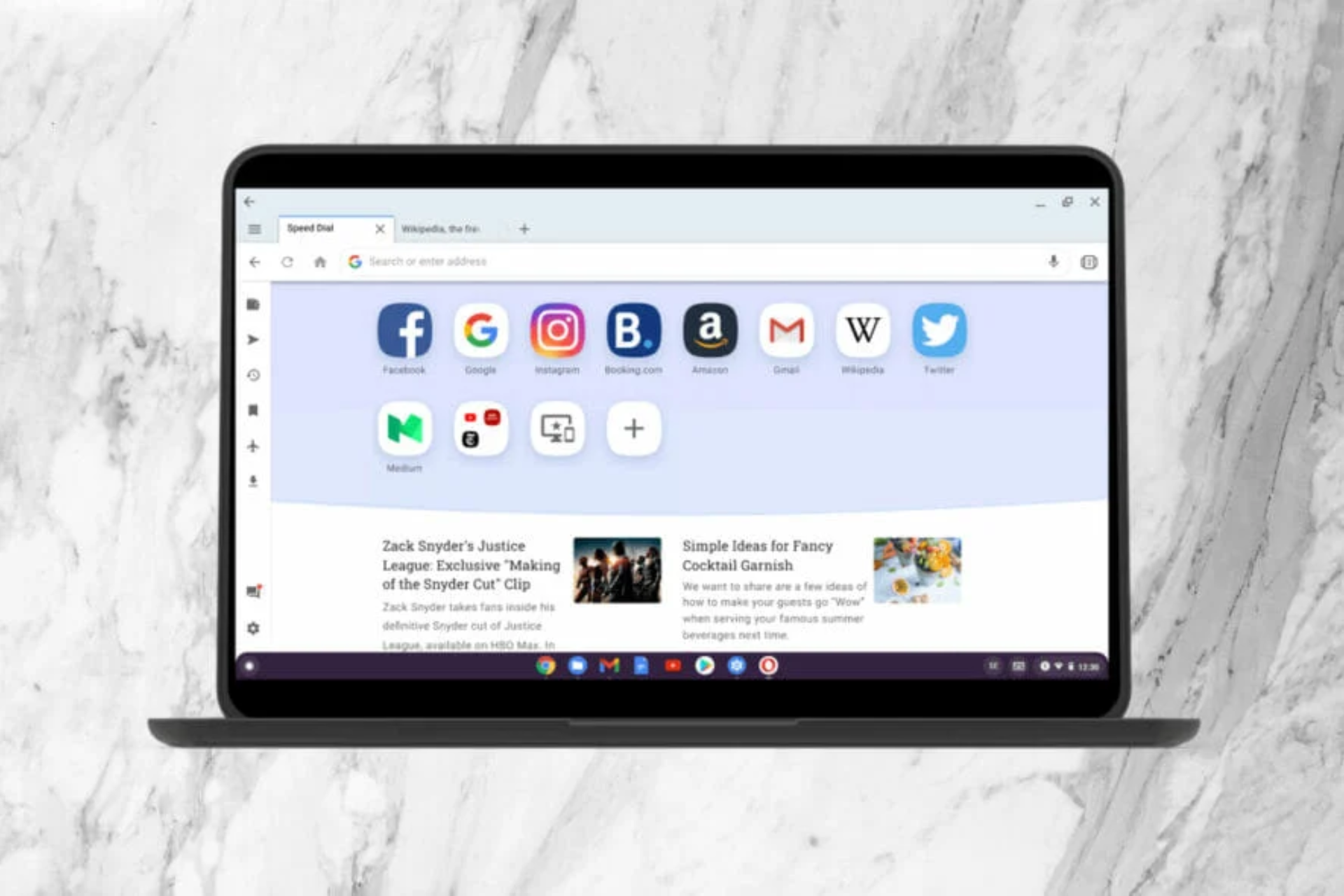 descargar navegador opera chromebook