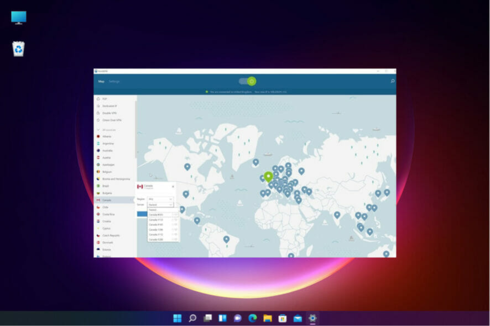 nordvpn no funciona windows 11