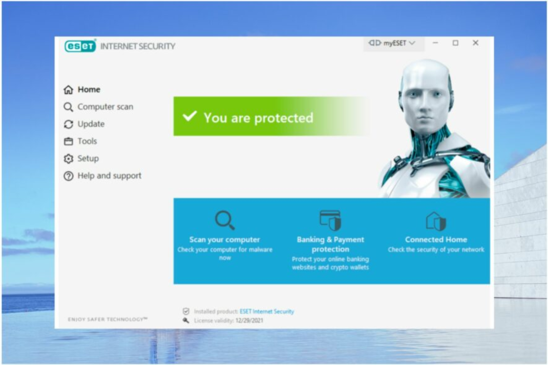 antivirus banca en linea