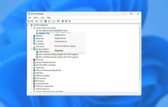 controlador audio realtek sigue fallando