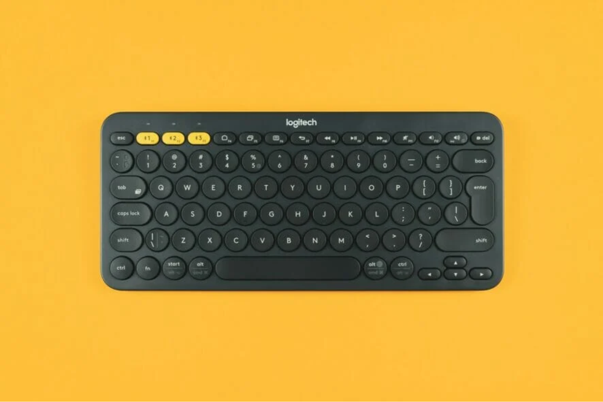 teclado logitech no funciona