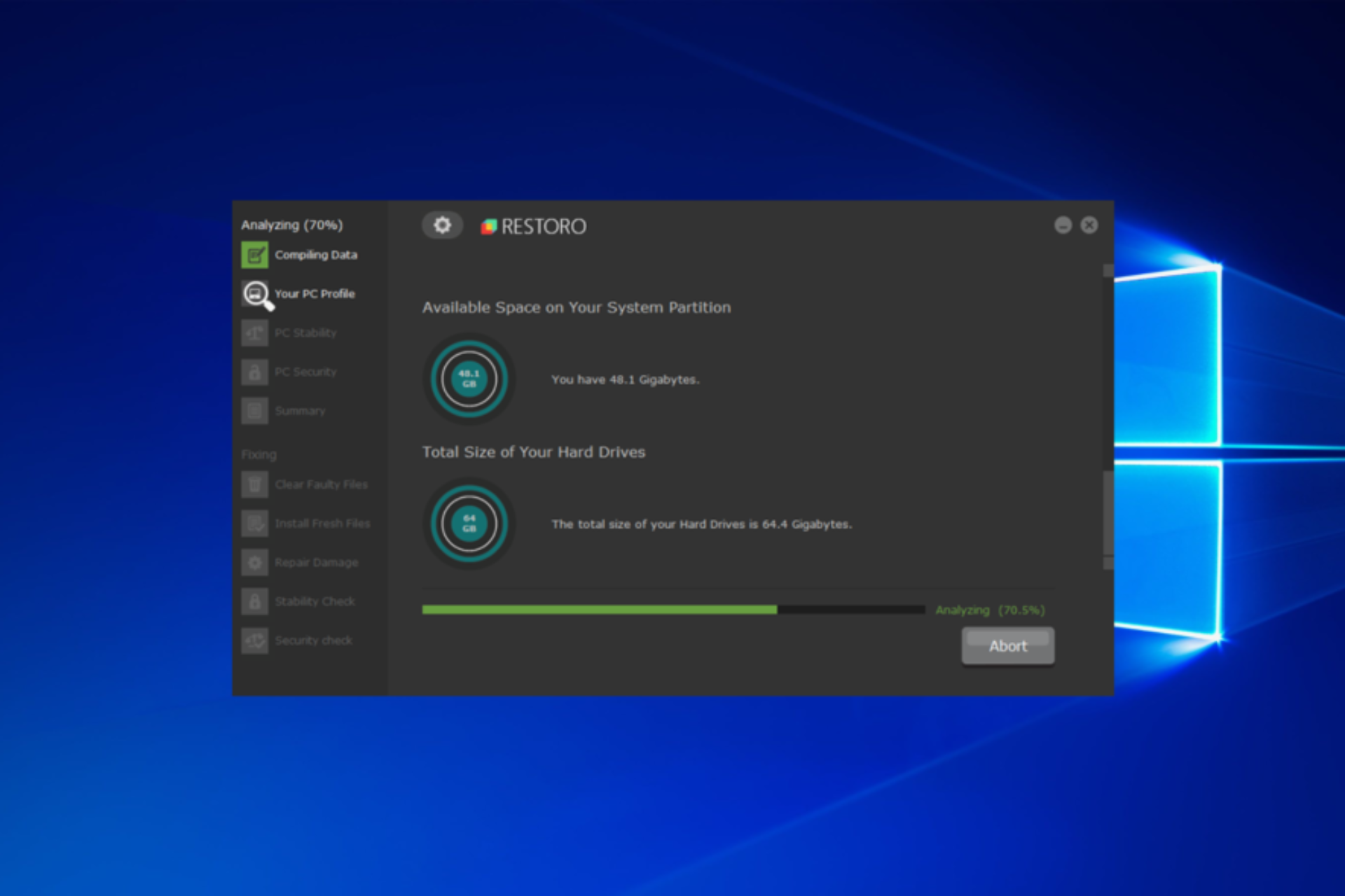 elimina archivos basura windows 10