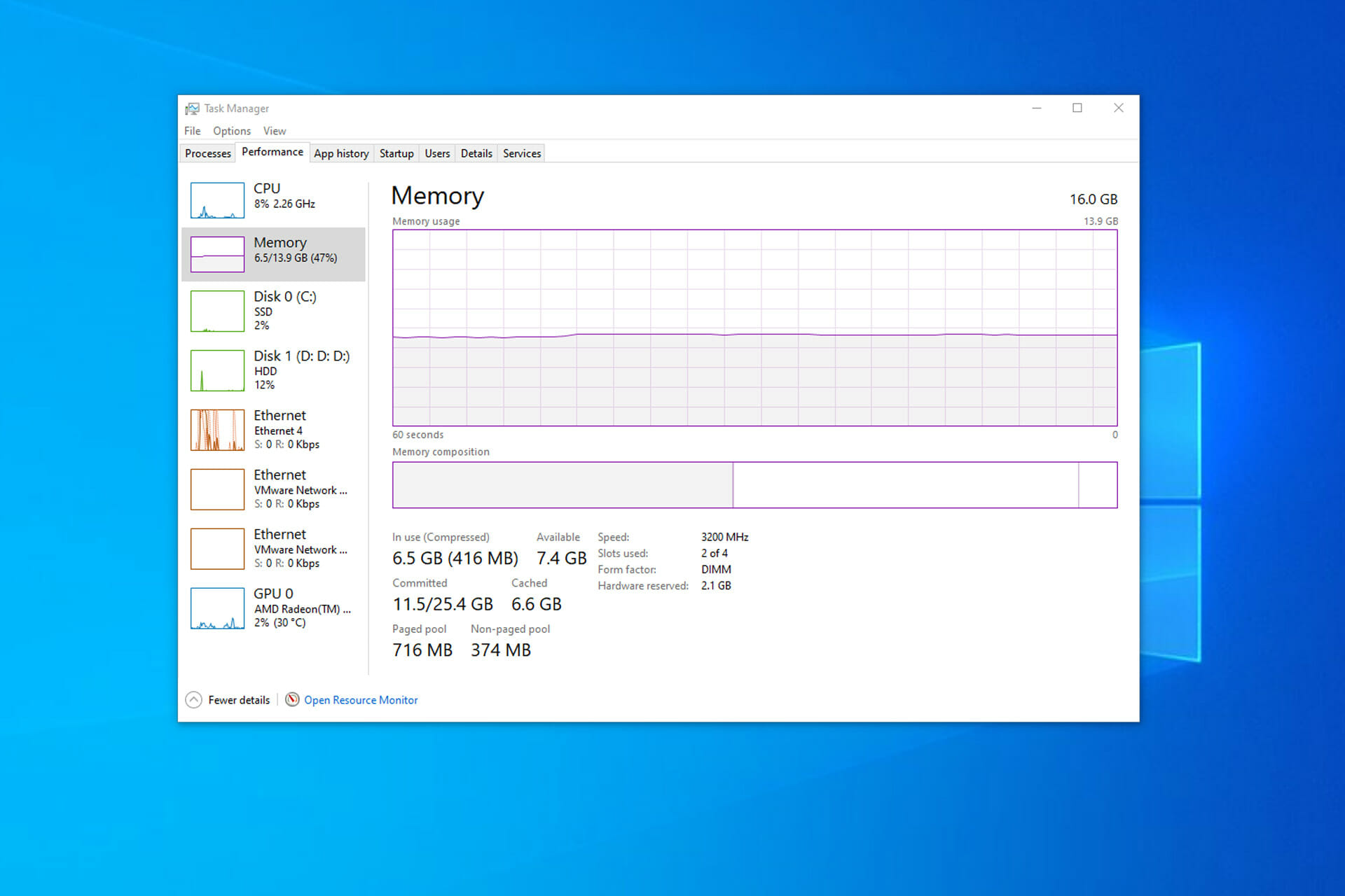 PC usa toda la RAM