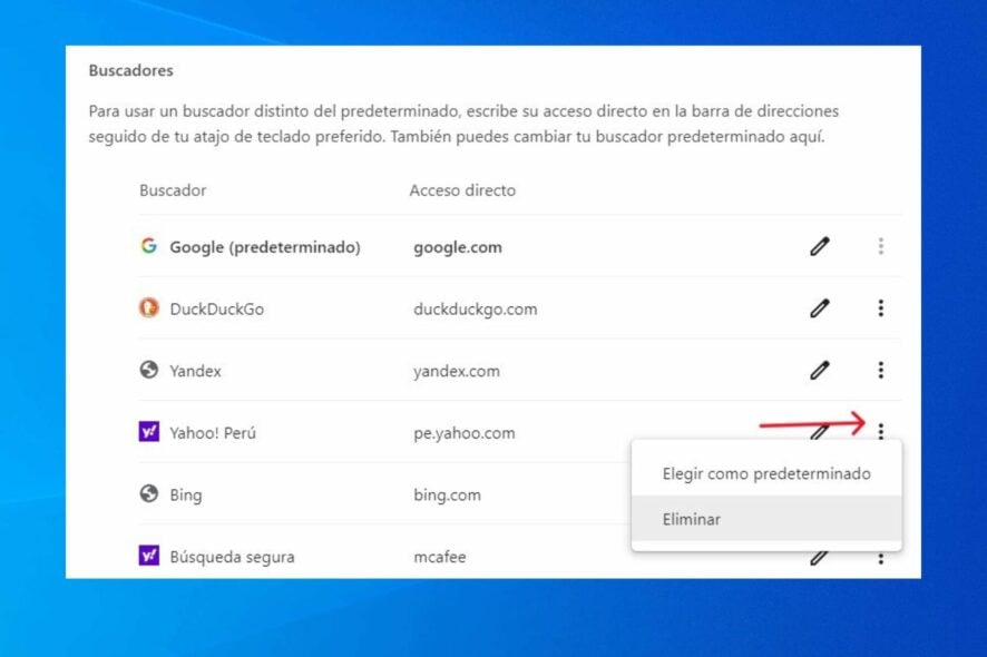 como-quitar-yahoo-de-buscador