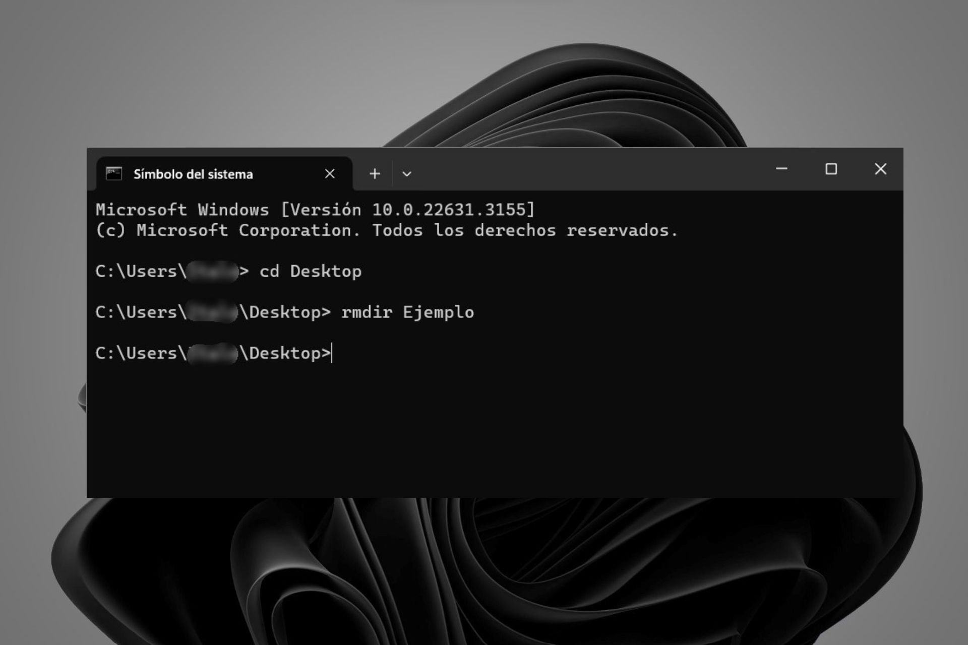 eliminar-carpeta-desde-cmd