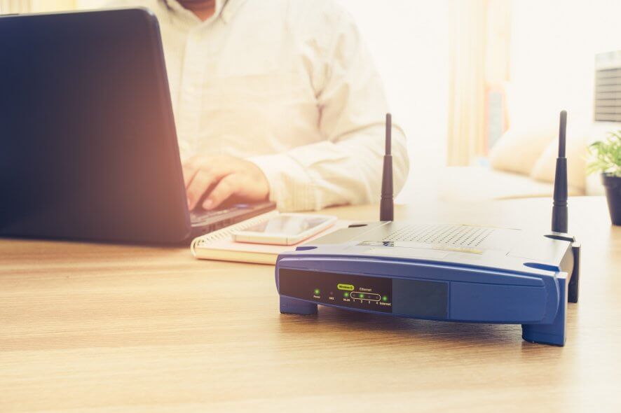laptop router
