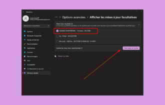 Comment faire la mise à jour des pilotes sur Windows 11