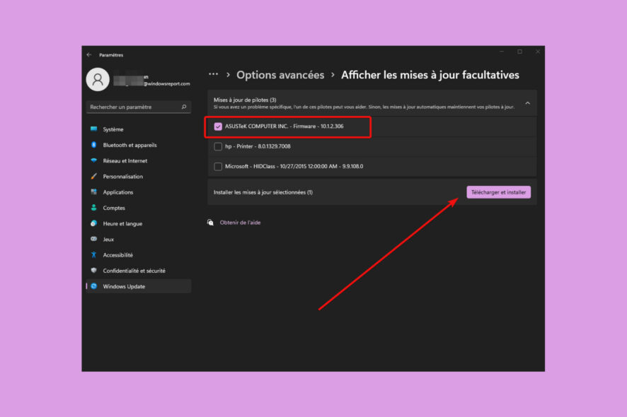 Comment faire la mise à jour des pilotes sur Windows 11
