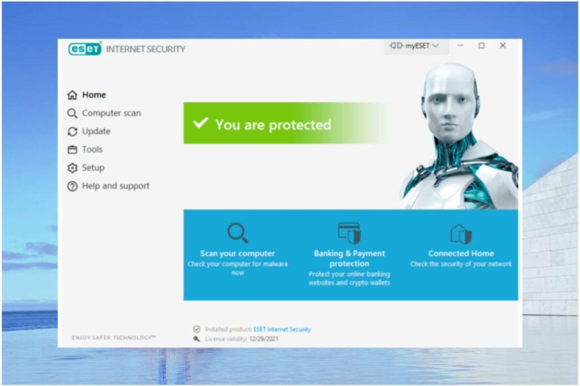 Antivirus online banking
