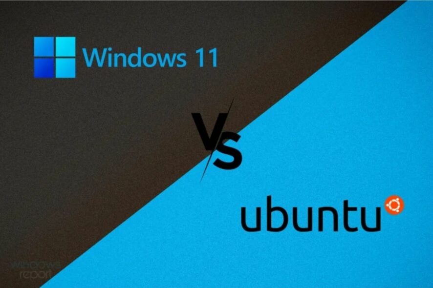 ubantu vs W11