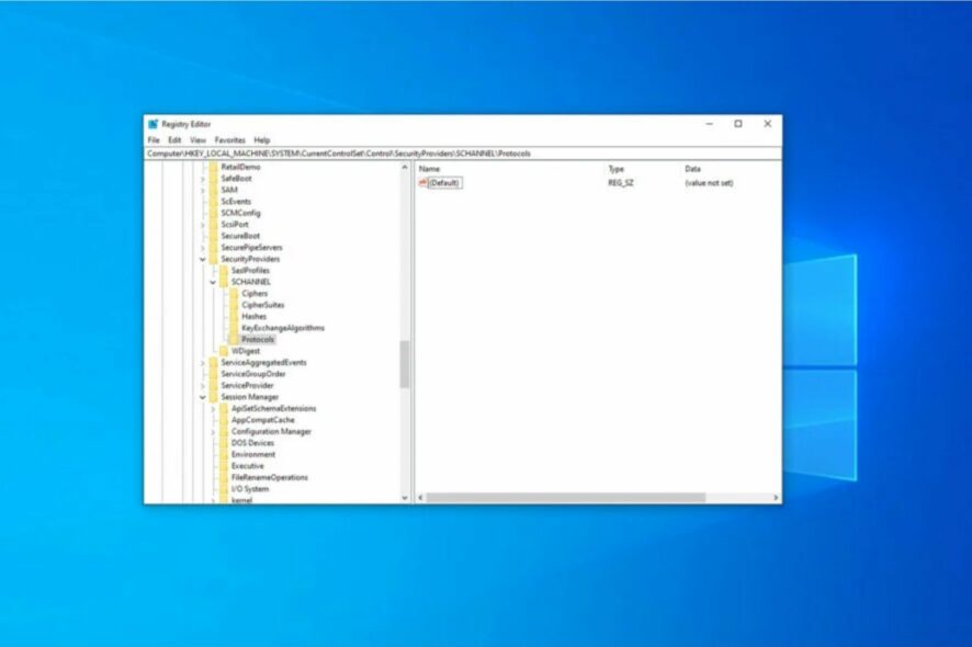 TLS Windows Report