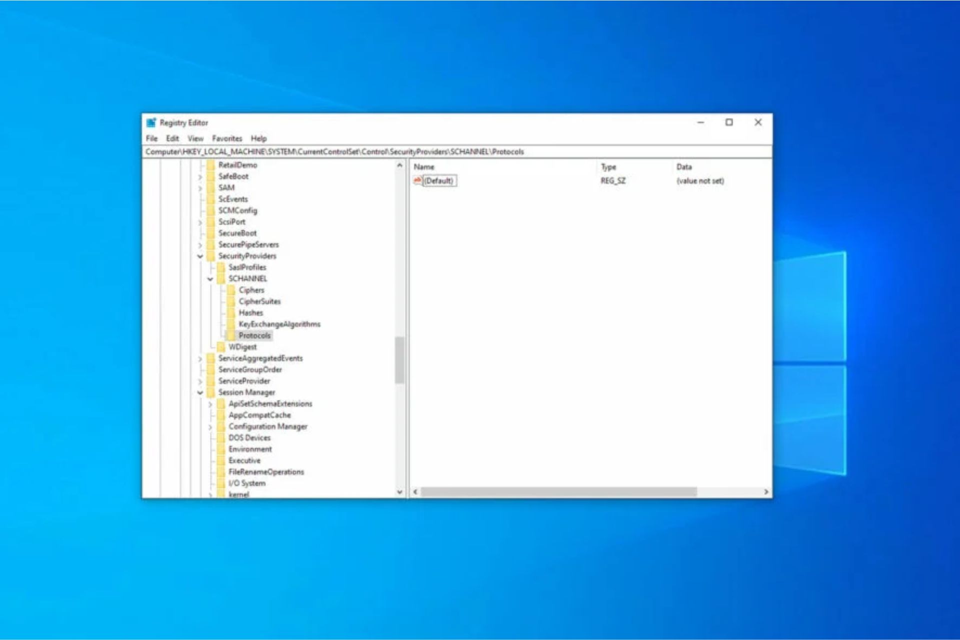 TLS Windows Report
