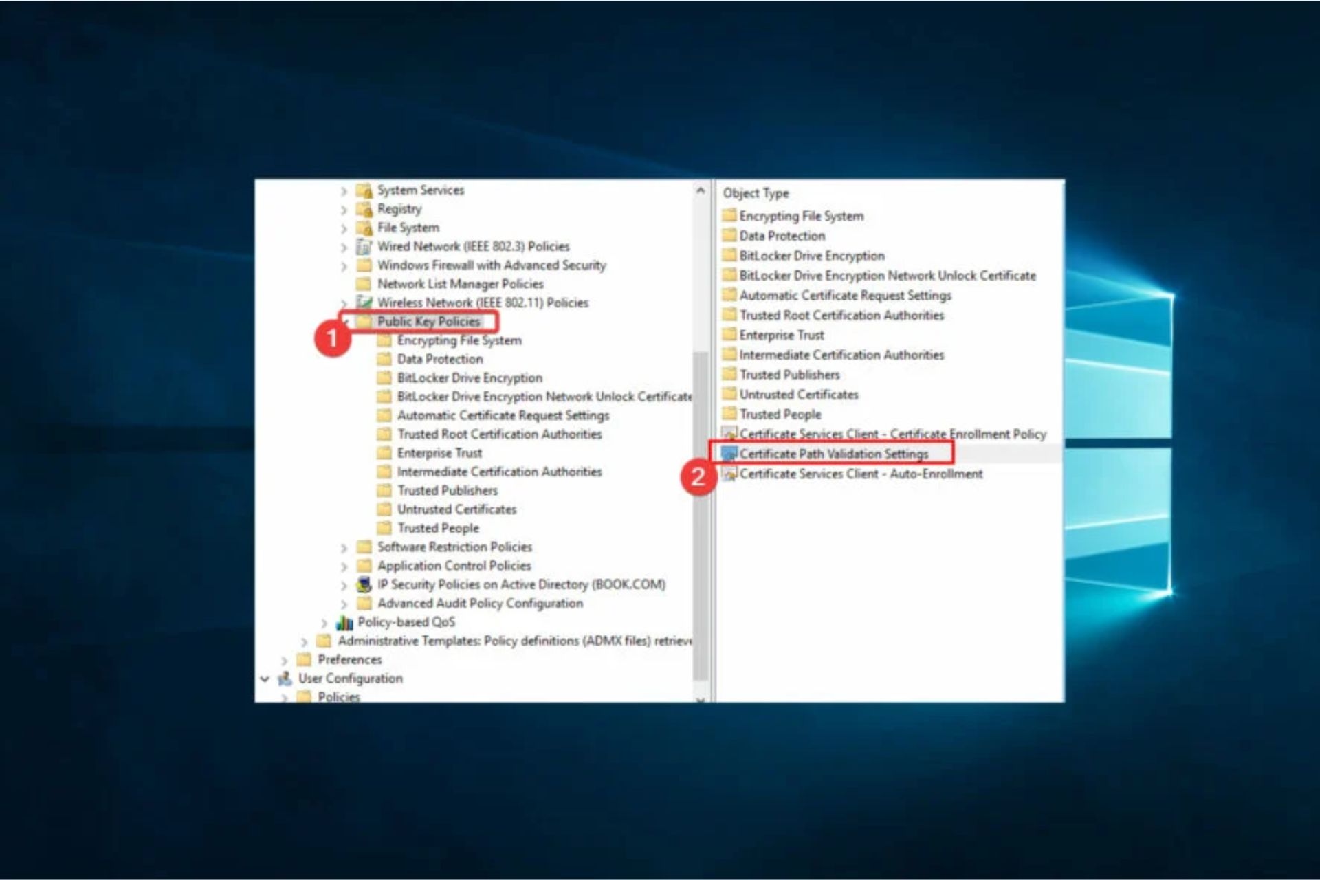 root certificate