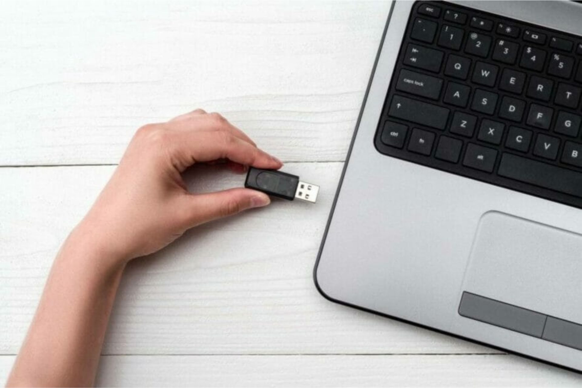 USB porta W10
