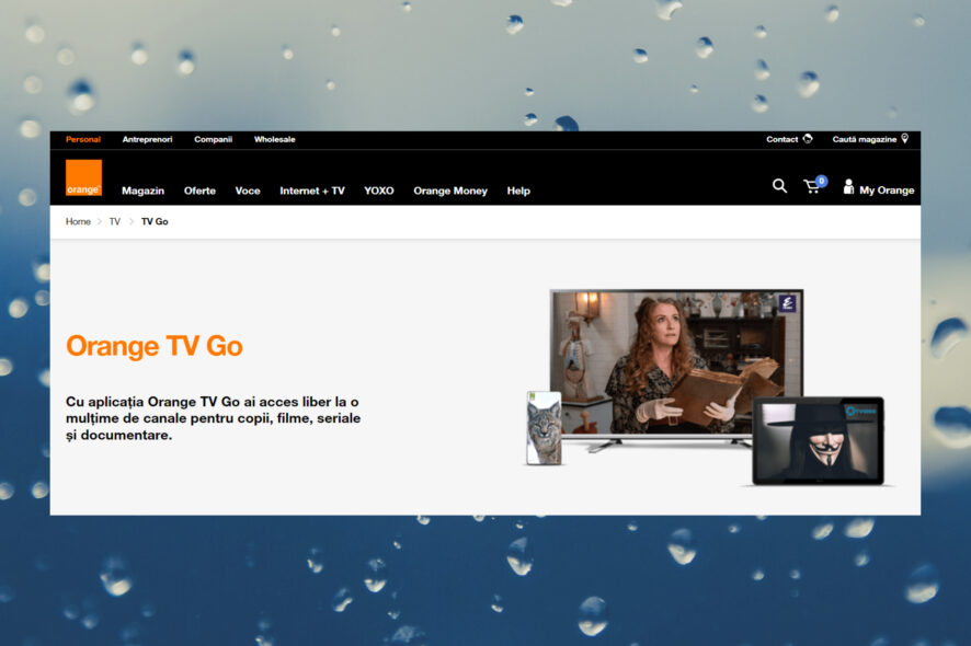 Cum sa privesti Orange TV Go in strainatate
