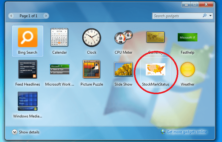 gadget pack windows 10