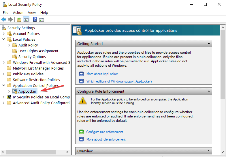 applocker windows 10