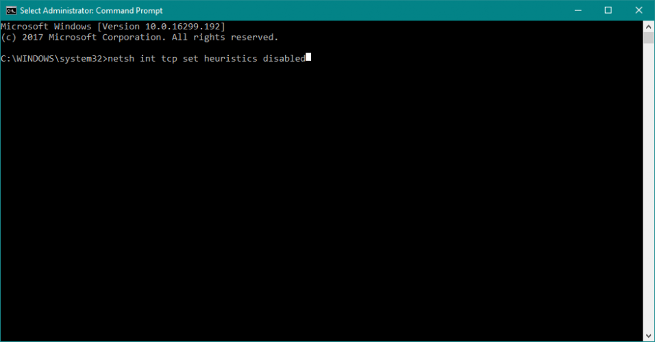 command prompt