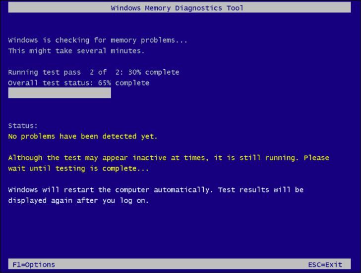 memory-diag-tool mdsched.exe