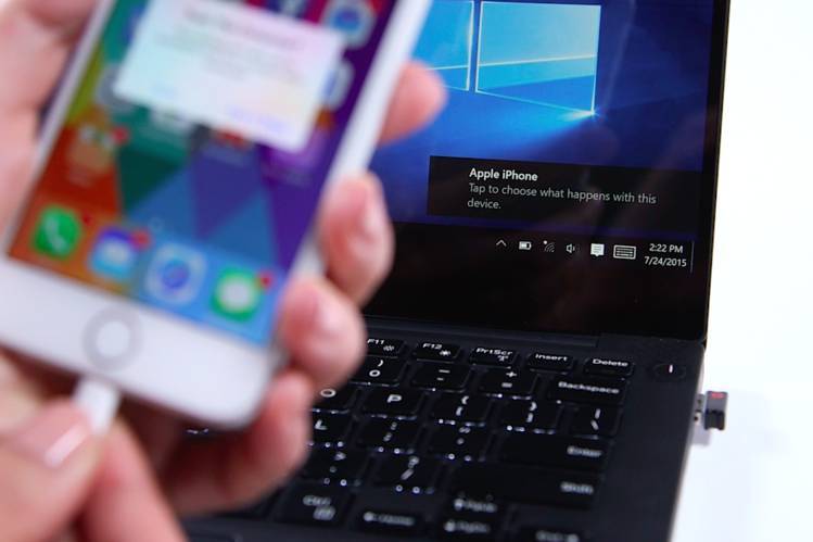 iphone log in to Windows