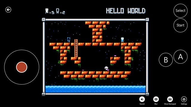 universal emulator windows 10