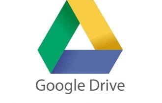 How can I store Google Drive files on external flash drive