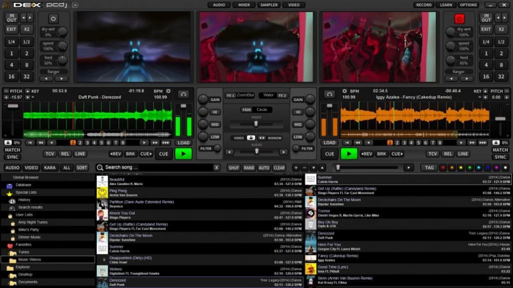 pcdj dex 3 interface