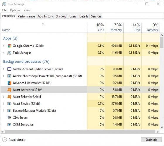 task manager