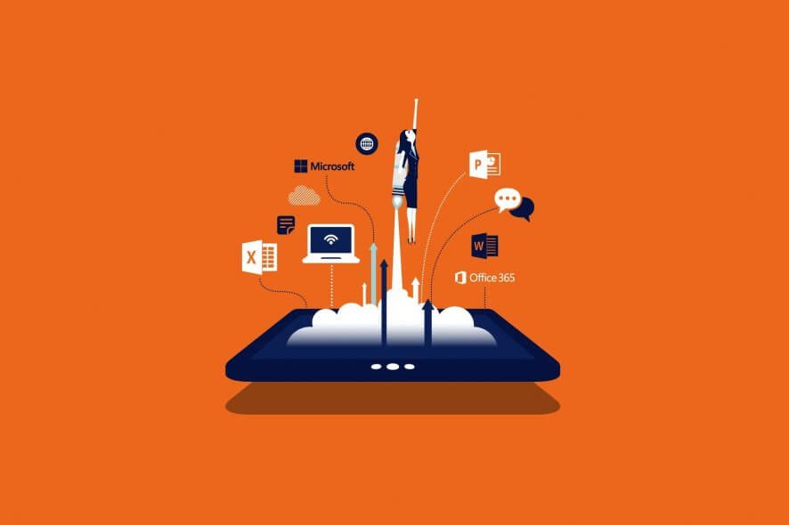 diagram showing a company's journey to the microsoft 365 cloud