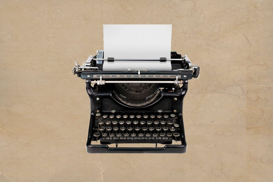 Typewriter software to use on PC