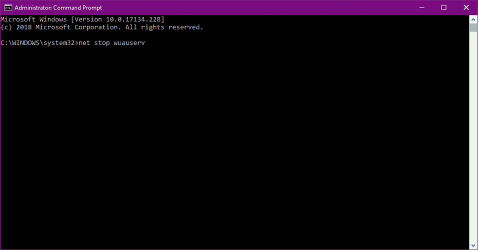 Administrator Comand Prompt