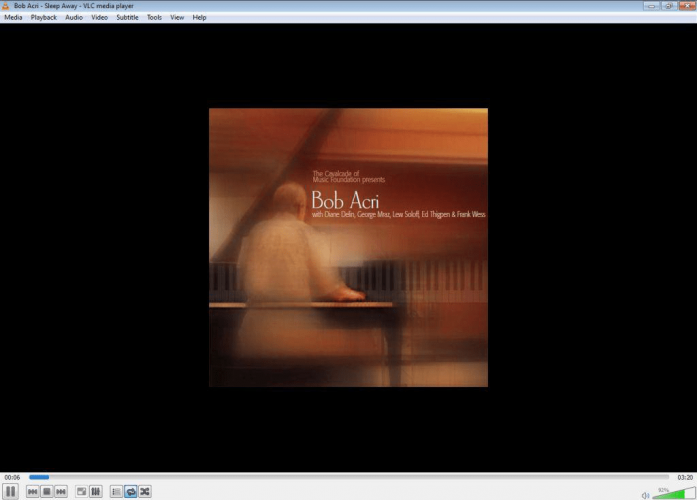 vlc example open wpl file