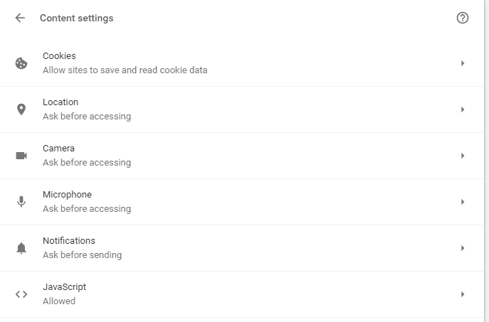 allow java chrome