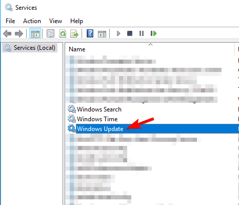Windows Update service