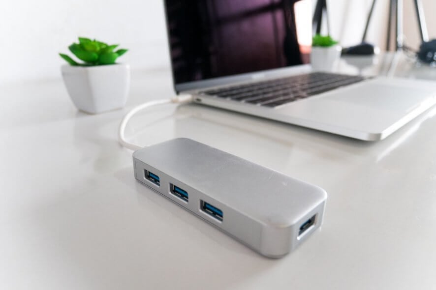 USB-C hub Windows