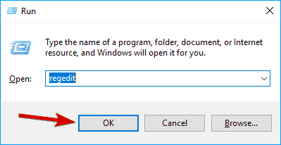 Clean registry with CCleaner