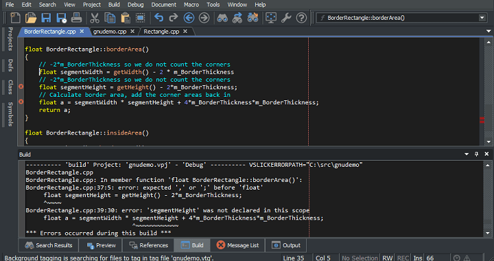 slickedit cross platform code editor