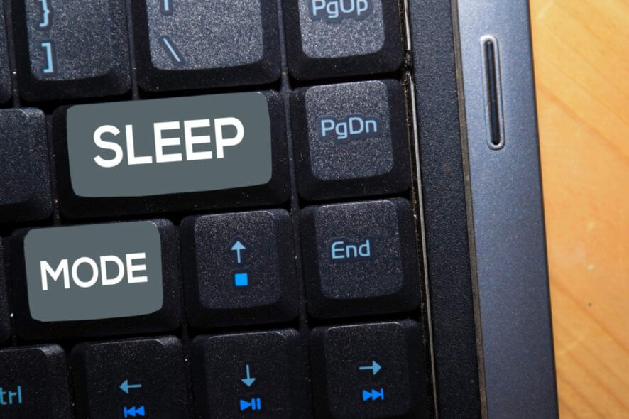 Sleep option is missing windows 10