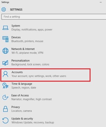 Missing Sleep option in Windows 10