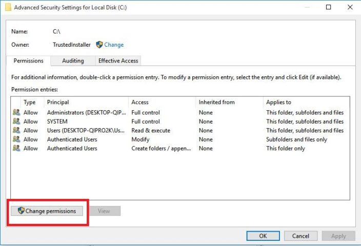 HP driver error 1603