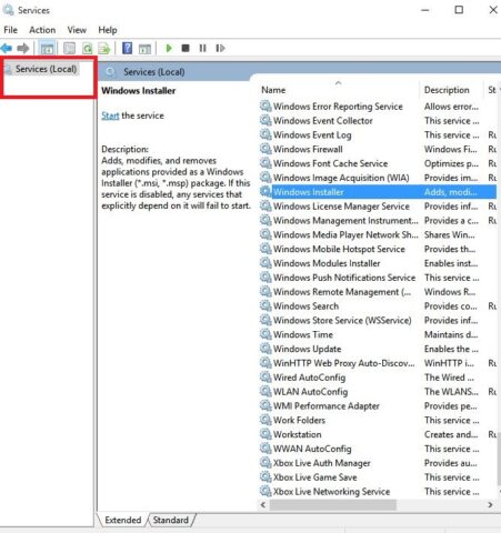 HP driver error 1603