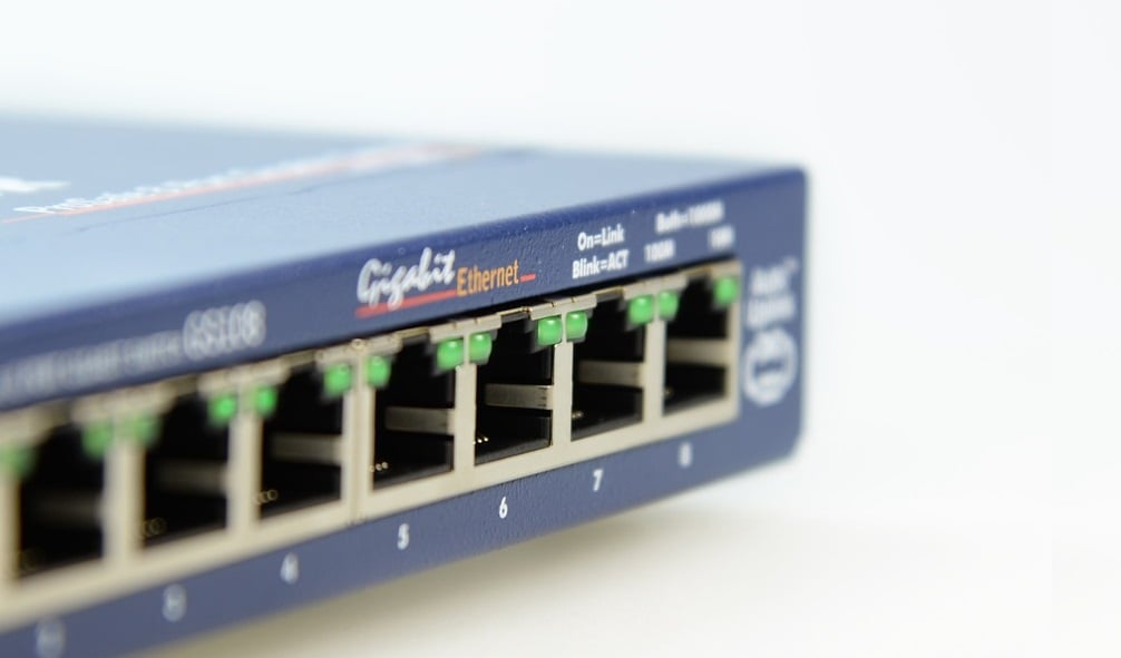 use pc ethernet switch