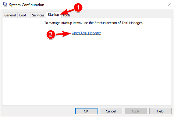 Apps freeze Windows 10 on startup