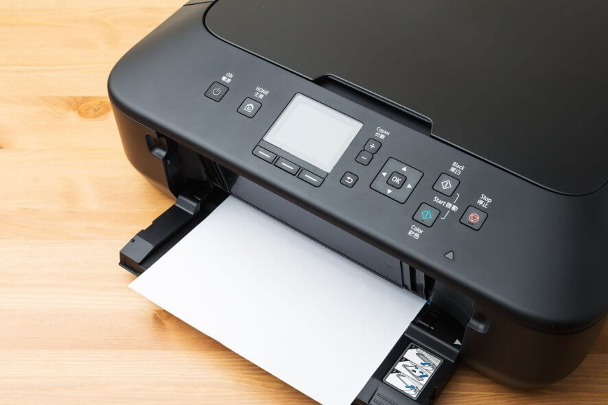 Printing stuck on spooling