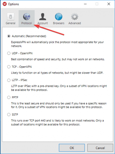ExpressVPN blocked by Hulu