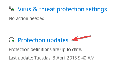 Windows Defender update won't install