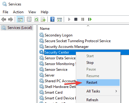 Windows Defender won't turn on after uninstalling Bitdefender