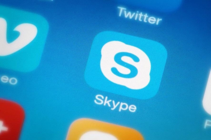 issue detected skype